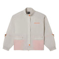 (WMNS) New Balance Stand Collar Casual Jacket Asia Sizing 'Gray' AWJ03360-LG