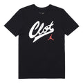 Air Jordan x CLOT Crossover Printing Round Neck Short Sleeve US Edition Black AV6260-010