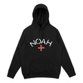NOAH Core Logo Black hooded Casual Fleece Lined Unisex NOAH-SS18-015