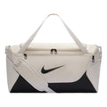Nike Brasilia 40L Small Duffel Bag 'Light Bone Black' IB4394-072