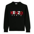 KENZO SS20 Long Sleeves Pullover Knit Black FA5-2PU507-808-99