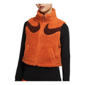 (WMNS) Nike Athleisure Casual Sports Stay Warm Stand Collar Vest Earthy Yellow DH1092-816