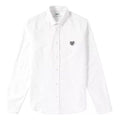 Men's KENZO SS21 Embroidered Long Sleeves Shirt White F955CH4001LD-01