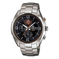 CASIO EDIFICE Mens SilverBlack Analog EFR-529D-1A9