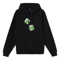 Men's Stussy Contrasting Colors Alphabet Printing Fleece Lined Black STUSSY-FW-4