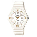 CASIO Waterproof Sports White Analog LRW-200H-7E2