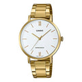 CASIO Waterproof White Watch Dial White Analog LTP-VT01G-7B