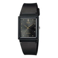 CASIO Quartz Waterproof Black DialBlack Strap Mens BlackBlack Analog MQ-38-1A