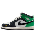 (PS) Jordan 1 Mid 'Summit White Lucky Green' II1252-100