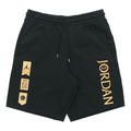 Air Jordan Fleece Bronzing Pure Cotton Sports Knit Shorts Black AV0693-010