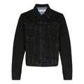 Off-White FW20 Arrow Printed Denim Jacket Men Black OMYE054E20DEN0031049