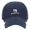 Balenciaga Sporty B Notch Visor Cap 'Blue ' 704102459B11177
