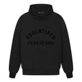 Fear of God Essentials SS23 Arch Logo Hoodie 'Jet Black' 192SP232050F