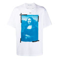 Off-White SS21 Printing Round Neck Short Sleeve White OMAA038R21JER0010110