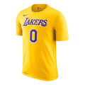 Nike NBA Kuzma lakers Team limited Jersey Short Sleeve Yellow AR4888-736