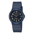 CASIO STANDARD Series Waterproof Fashion Stylish Resin Strap 38.8*34.9*7.8mm Black Dial Watch Analog Unisex Mens MQ-24UC-2BJF