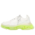 (WMNS) Balenciaga Triple S Sneaker 'Clear Sole - White Fluo Yellow' 544351W2FR19073