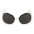 (WMNS) Balenciaga Gotham Cat Sunglasses 'White' 745061T00079000