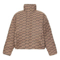 Balenciaga BB Monogram Puffer Jacket 'Beige Brown' 681885TML339378