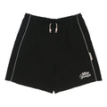 Nike Solid Color Lacing Elastic Breathable Sports Shorts Black DH7384-010