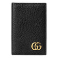 Gucci GG Marmont Card Case 'Black Gold' 547075-DJ20T-1000