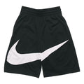 Nike swoosh LOGO Printing Basketball Athleisure Casual Sports Shorts Black BV9385-011