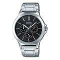 CASIO Waterproof Stainless Steel Men Mens Black Analog MTP-V300D-1A