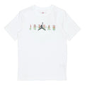 Air Jordan MENS Sport DNA Crew Neck Printed Short Sleeve White CZ8084-100