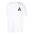 Men's PALACE Ripped Chest logo Printing Short Sleeve White P17TS076T