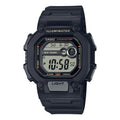 Casio Standard Stylish Retro Cube Digital Watch 'Black' W-737HX-1AV