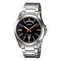 CASIO Waterproof Stainless Steel Strap Quartz Mens Black Analog MTP-1370D-1A2