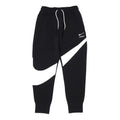 Men's Nike Large Logo Casual Knit Splicing Embroidered Sports Pants/Trousers/Joggers Autumn Black DH1024-010