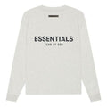 Fear of God Essentials SS21 Long Sleeve T-Shirt 'Light Heather Oatmeal' FOG-SS21-598