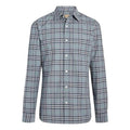 Men's Burberry Plaid Long Sleeves Shirt Blue Gray 80032831