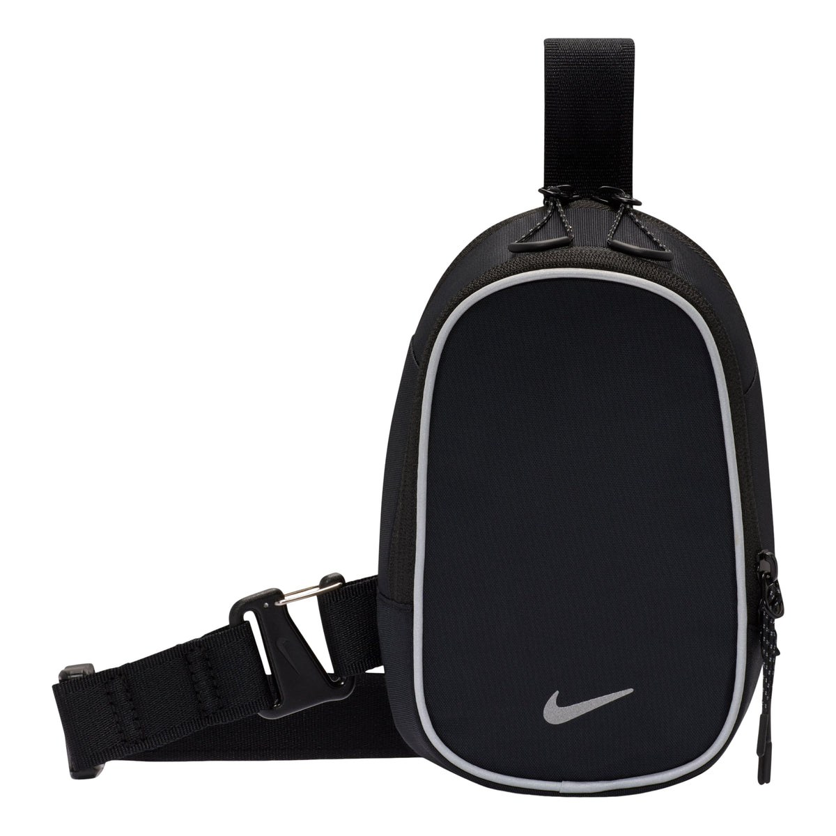 Nike Commute 1L Crossbody Bag 'Black Black Reflect Silver' IQ1279-010