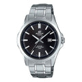 CASIO Men's EDIFICE /Black Mens Silver Analog EFB-106D-1AVUPR