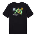 Men's Nike SS22 Cartoon Sun Hand Printing Pattern Alphabet Round Neck Short Sleeve Black T-Shirt DV3189-010