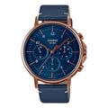 CASIO Male DRESS Japan / South Korea Fashion Sports Blue Analog MTP-E321RL-2AVDF
