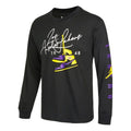 Men's Nike Lal Nk Cts Jdn Stmt Ls Te Shoes Printing Sports Round Neck Long Sleeves Black T-Shirt DA6533-010