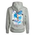 Air Jordan MENS Logo Print Fleeced Sports Hooded Jacket Grey CV2356-091