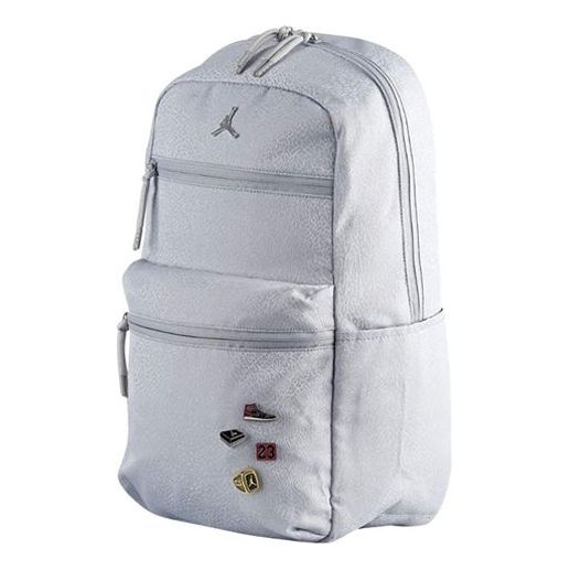 Air Jordan Pin Backpack 'Wolf Grey' 9A0090-G3A