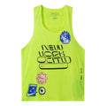 Men's Nike Dri-Fit ADV Aeroswift Logo Badge Pattern Quick Dry Breathable Sports Running Fluorescence Yellow Vest DN7461-702