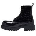 (WMNS) Balenciaga Strike Martin Boots Black 600970WA9D01000