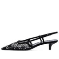 (WMNS) Gucci GG slingback pump 'Black' 675829-F13A0-1000