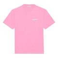 Balenciaga Political Campaign Logo Round-neck Tee Pink/Red 641655TJVF75713