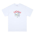NOAH NYC Logo Printing Short Sleeve Unisex White T25SS20WHT