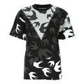 McQ Alexander McQueen Swallow Pattern Round Neck Short Sleeve Colorblock 620558-RPT50-1073