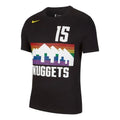Nike DRI-FIT NBA Denver Nuggets Quick Dry Short Sleeve Black BV8758-010