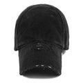 (WMNS) Balenciaga Distressed Brim Cap 'Black' 744300410B21077