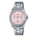Casio Retro Analog Watch 'Pink Silver' LTP-2088D-4A